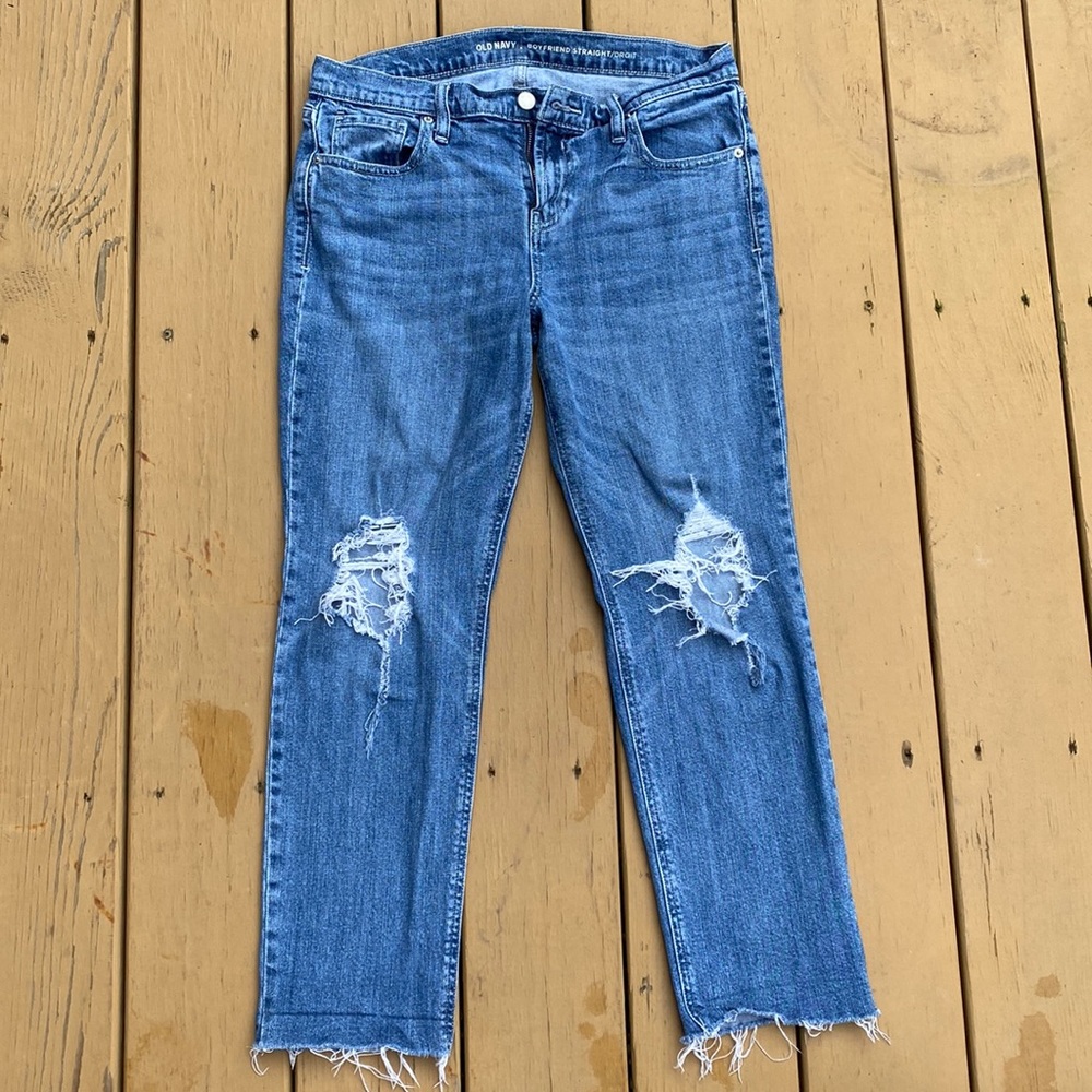 Boyfriend straight jeans